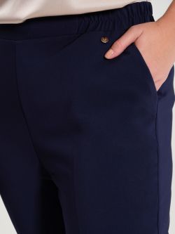 Pantalon curvy de jogging bleu marine  Rinascimento