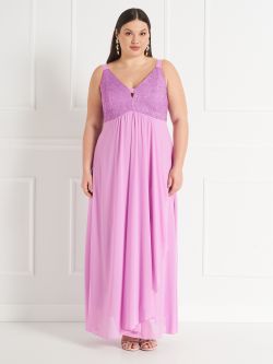 Vestido de encaje y purpurina de Rinascimento Curvy Atelier    Rinascimento