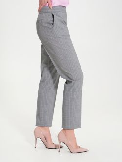 Polyviscose pinstripe trousers  Rinascimento