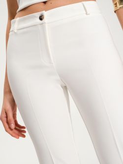 Pantaloni Skinny in Tessuto Tecnico Bianco in_i5