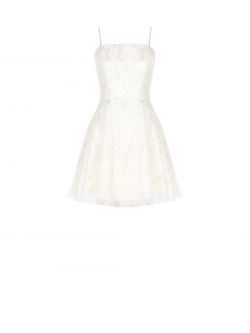 Short Tulle Dress with Sequins    Rinascimento