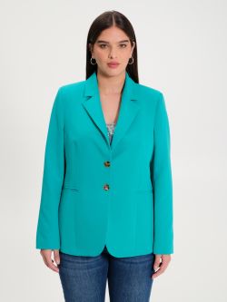 Curvy two-button jacket  Rinascimento