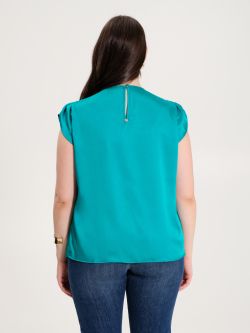 Curvy Blouse with Jewel Detail in_i4