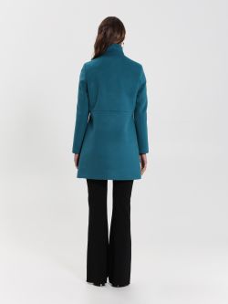 Velour Coat with Buttons  Rinascimento