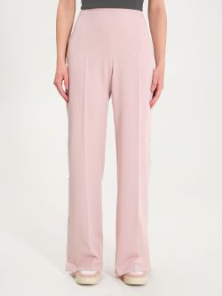 Pantalón en rosa con botones en los laterales  Rinascimento