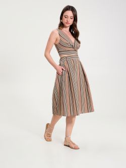 Striped Jacquard Skirt sp_e1