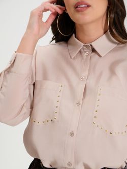 Elisa d’Ospina for Rinascimento Curvy | Shirt with Studs in_i5