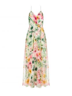 Floral Print Maxi Dress  Rinascimento