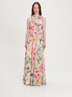 Long Dress with Multifunctional Ribbons   Rinascimento
