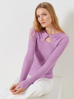 Ribbed Knit Jumper  Rinascimento