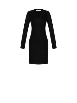 Geripptes Strickkleid.   Rinascimento