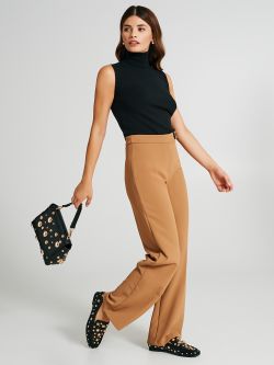 Sleeveless turtleneck sweater   Rinascimento