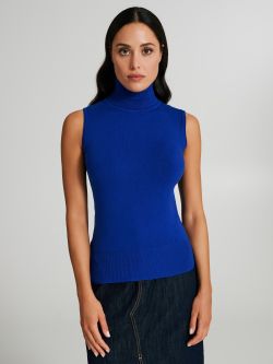 Maglia dolcevita smanicata   Rinascimento