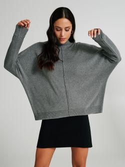 Jumper with batwing sleeves  Rinascimento