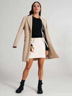 Maglia con treccie bicolor  Rinascimento