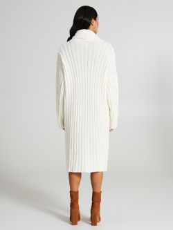 Cappotto in maglia con treccia  Rinascimento