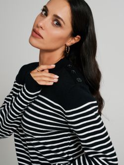 Maglia girocollo con righe  Rinascimento