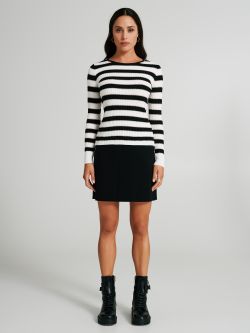 Maglione girocollo a righe  Rinascimento