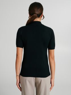 Short-sleeved turtleneck sweater   Rinascimento