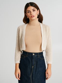 Short Lurex Cardigan  Rinascimento