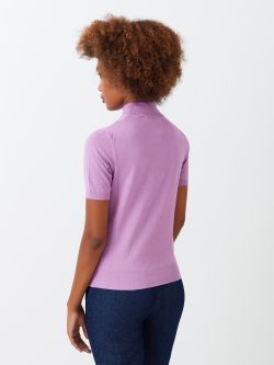 Turtleneck top, lilac Turtleneck top, lilac Rinascimento