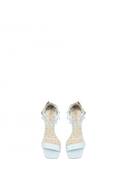 Sandals with chain in the same colour, light blue Sandals with chain in the same colour, light blue Rinascimento