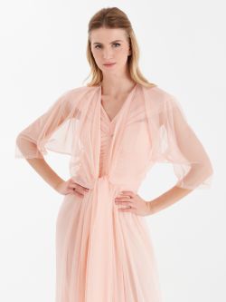 Atelier tulle stole, pink Atelier tulle stole, pink Rinascimento