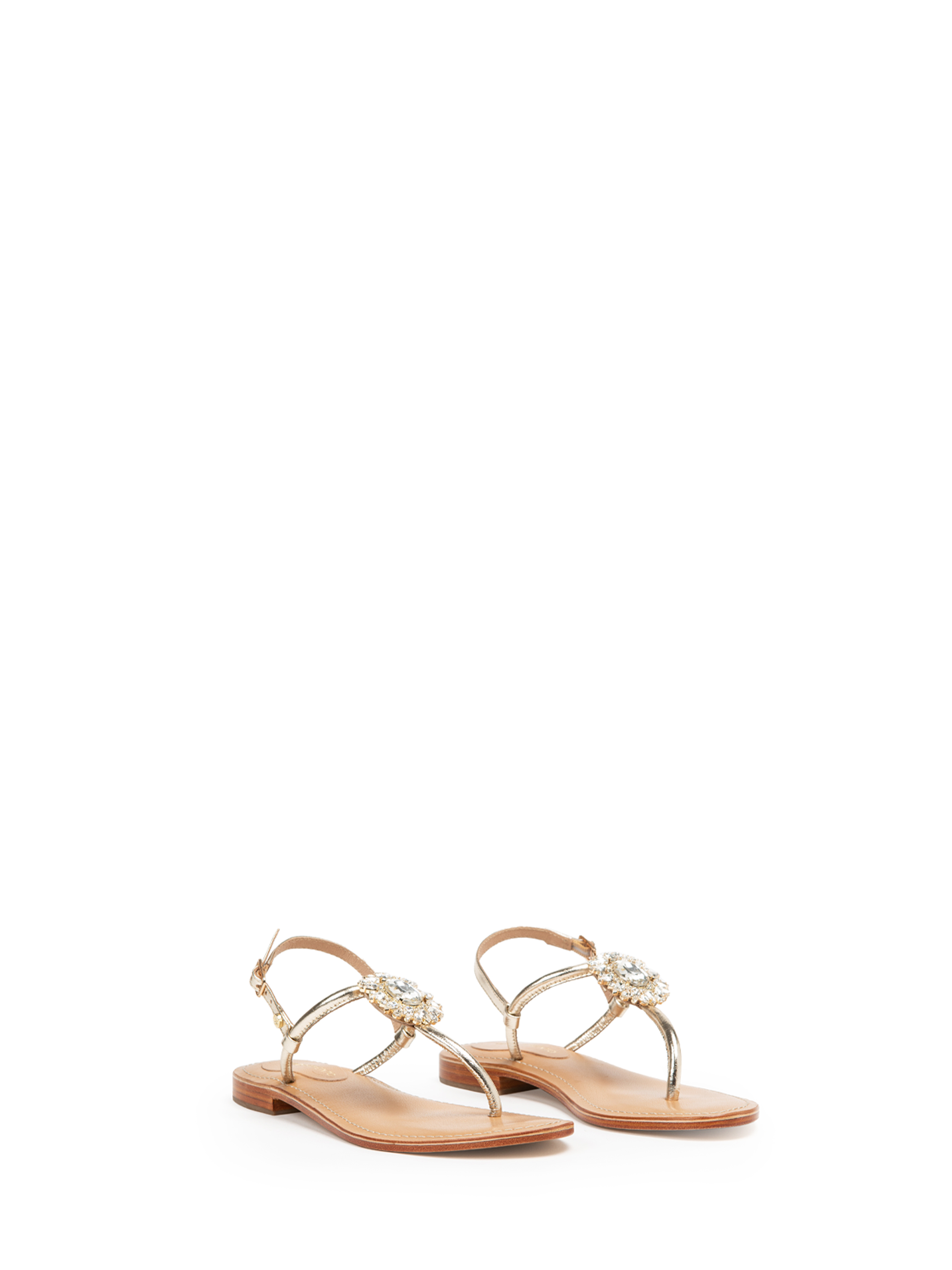 Sandali Gioiello Color Oro Oro Donna Rinascimento