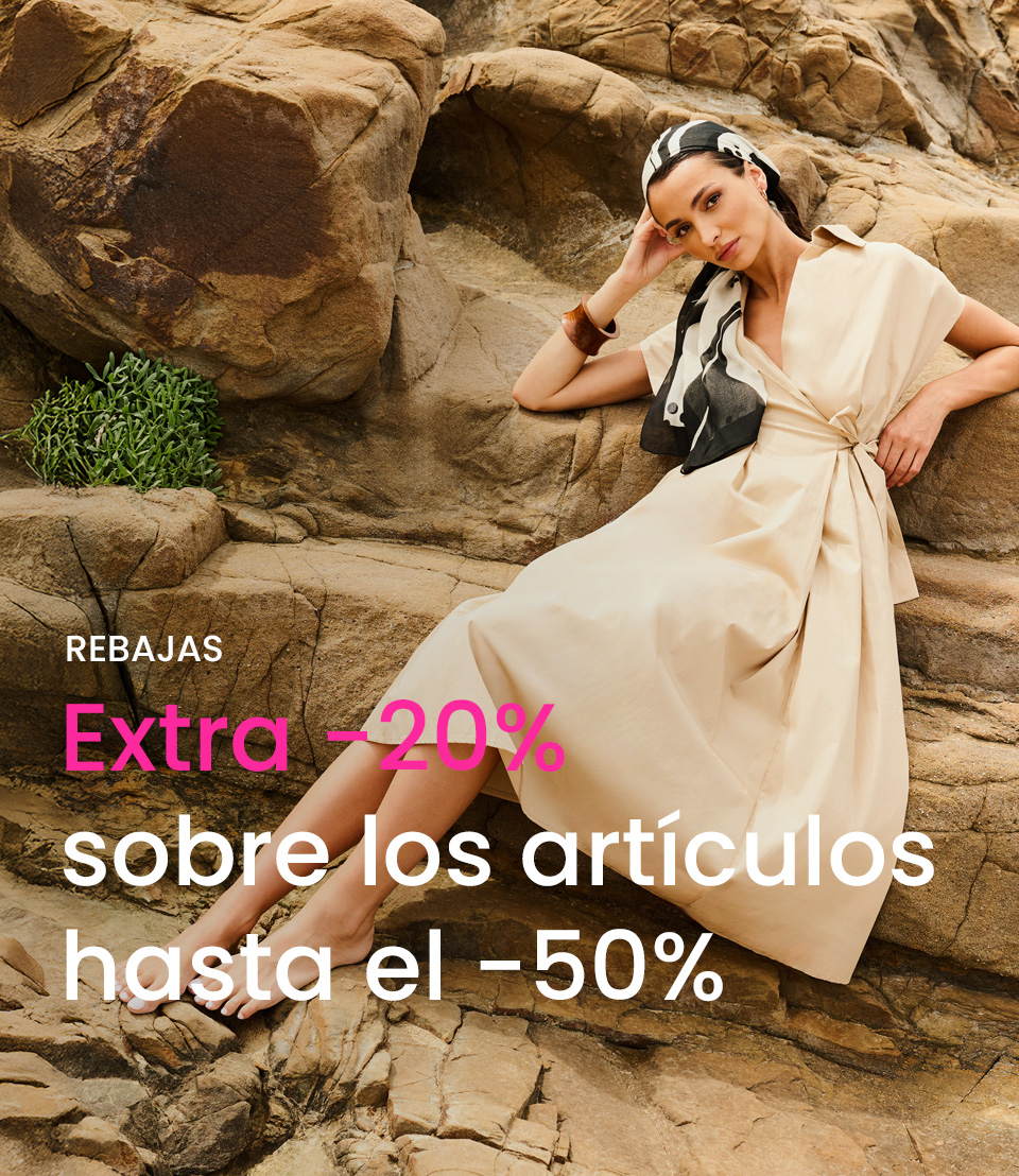 Rebajas > Extra -20% sobre los artículos hasta el -50%