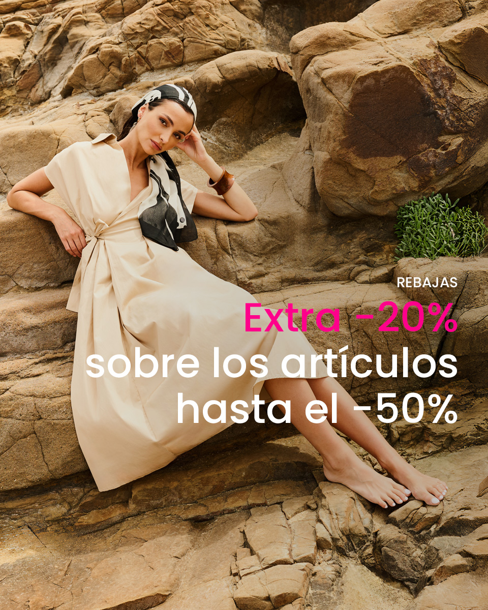 Rebajas > Extra -20% sobre los artículos hasta el -50%