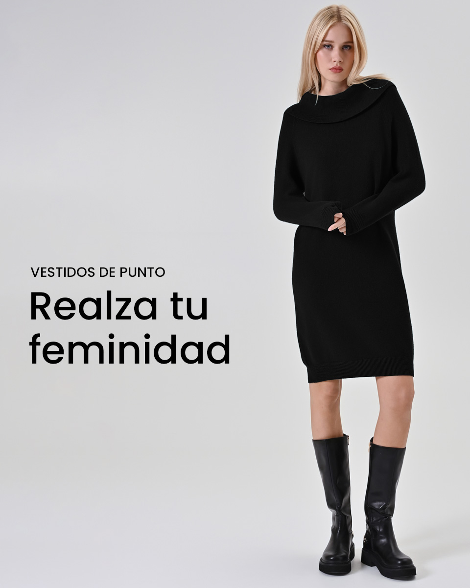 Vestidos de punto > Realza tu feminidad