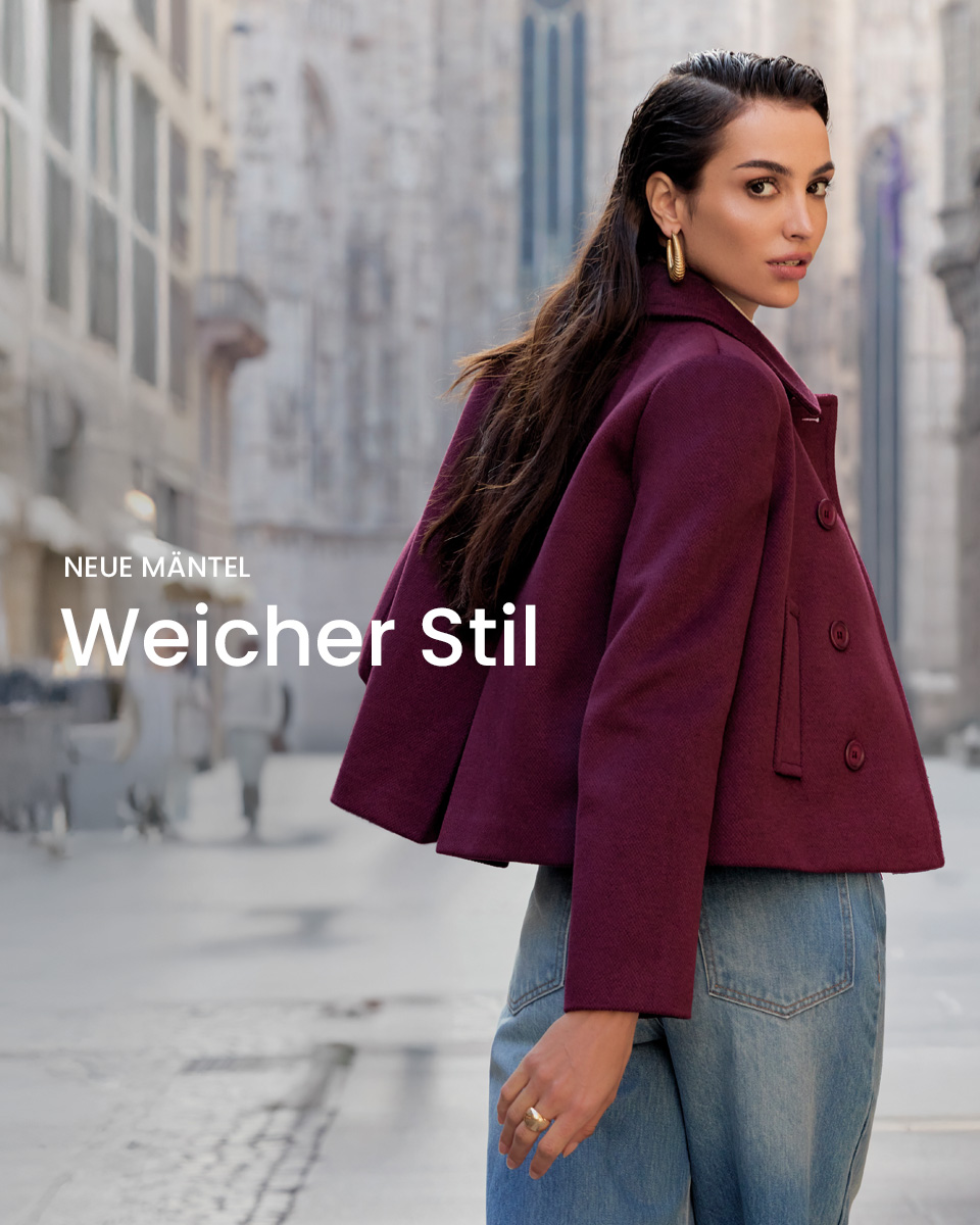 Neue Mäntel | Weicher Stil