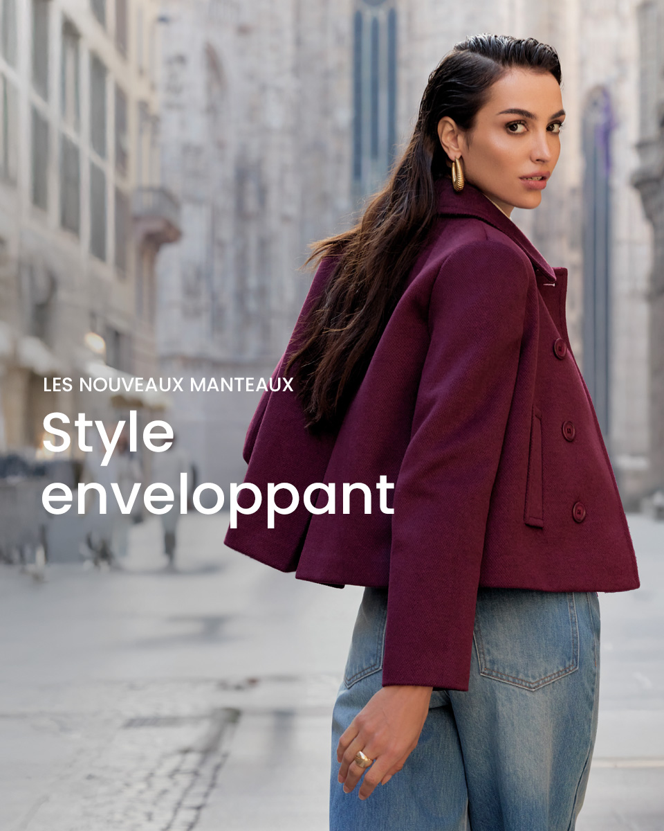 Les nouveaux manteaux | Style enveloppant