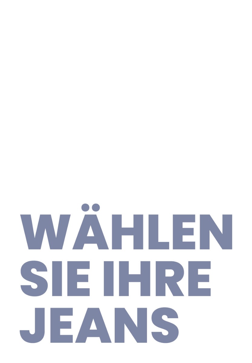 Wählen Sie Ihre Jeans