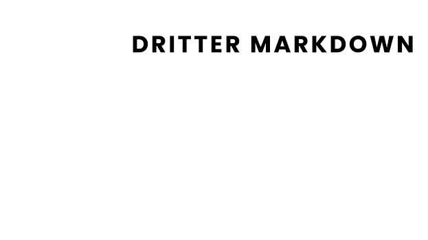 Sale dritter markdown up to -50%
