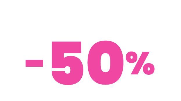Sprzedaż do -50% w kolekcji wiosna-lato