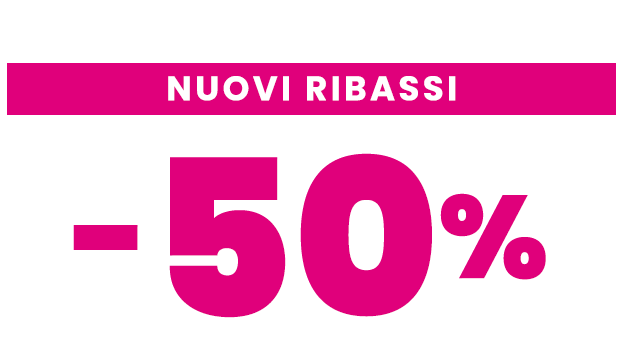 Saldi Ulteriori ribassi fino al -50%