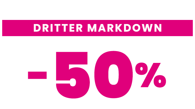 Sale dritter markdown up to -50%