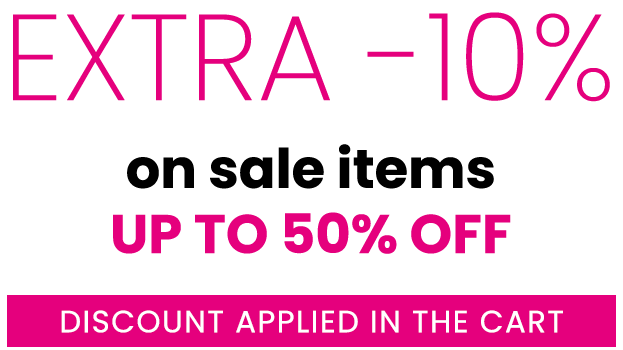 Sale | Extra 10% off on sale items up to -50%