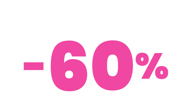 Saldi fino al -60%