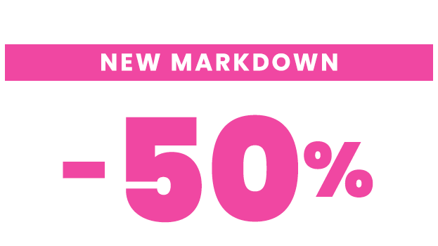 Sale | New markdown up to -50%