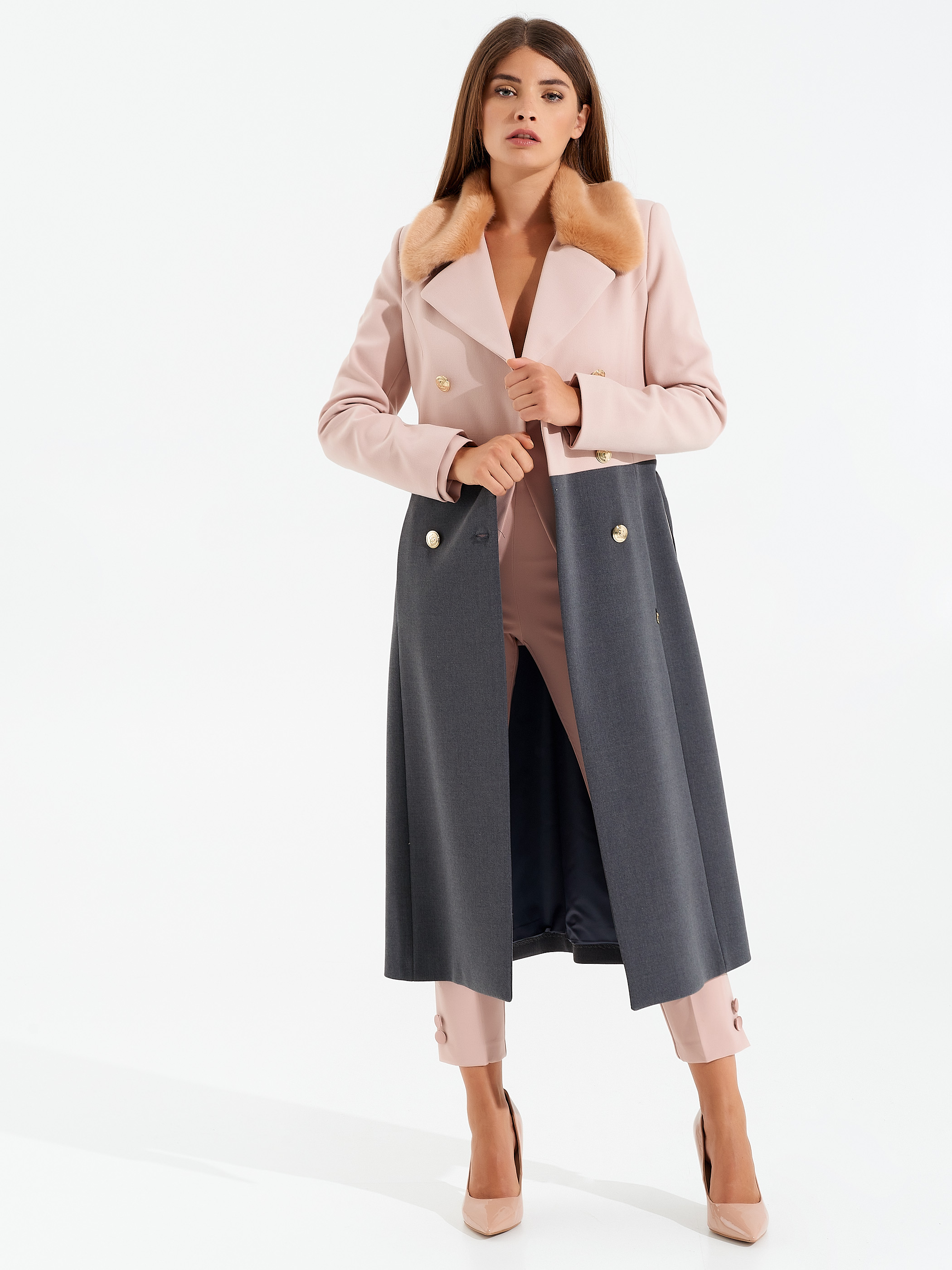 Cappotto rosa rinascimento store