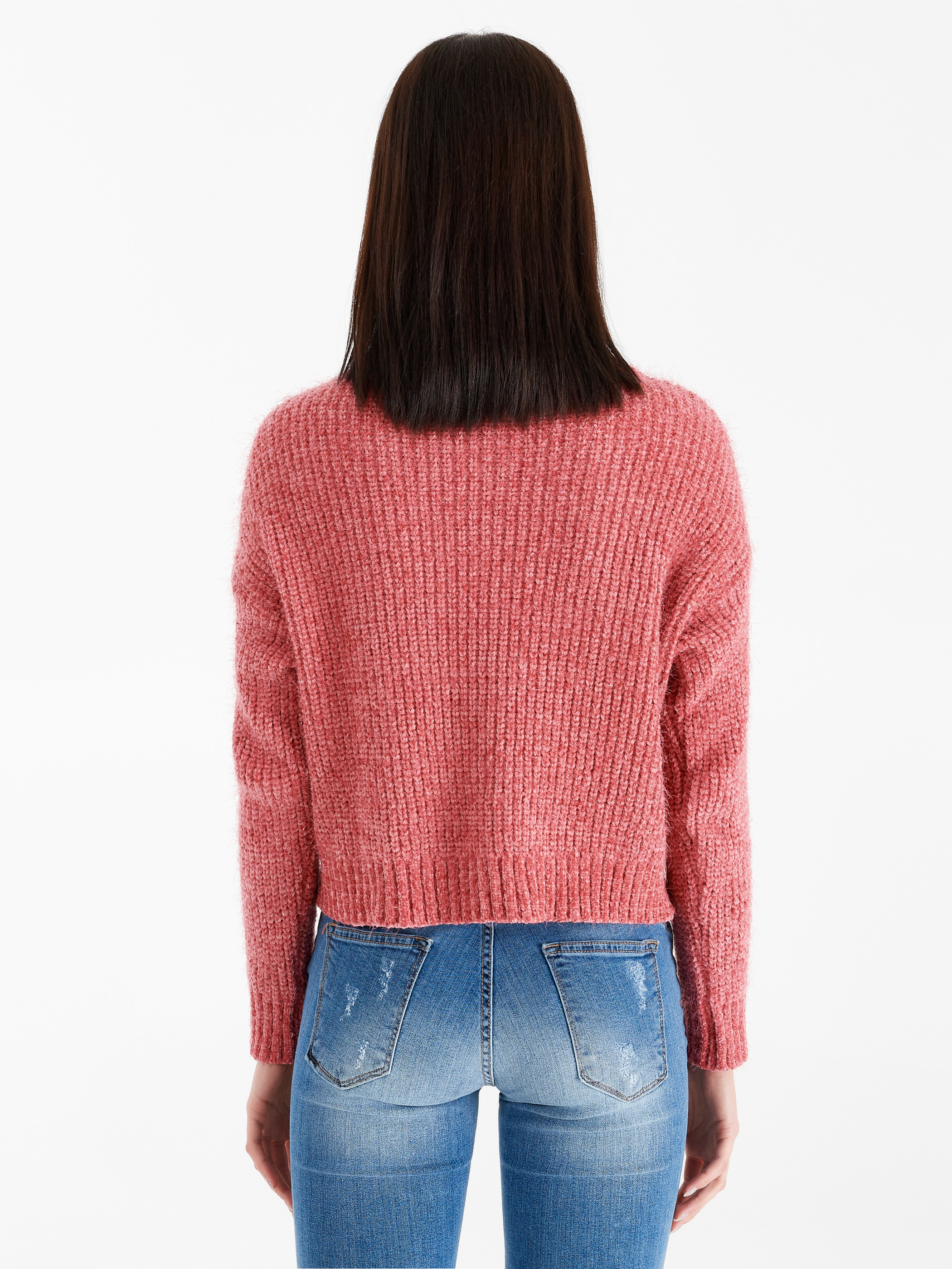 pink chenille jumper