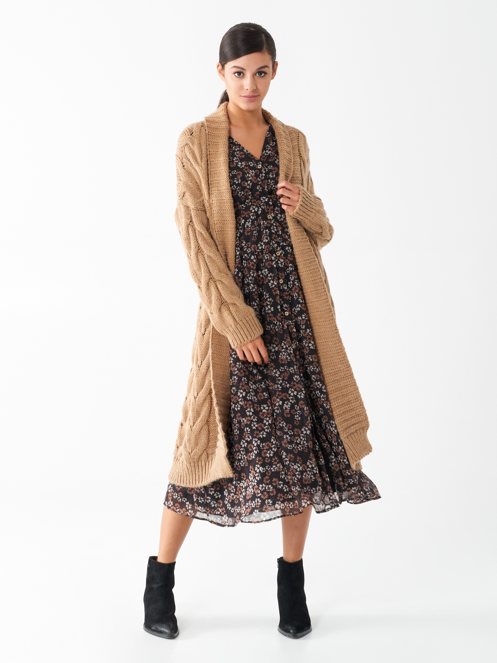 maxi cardigan