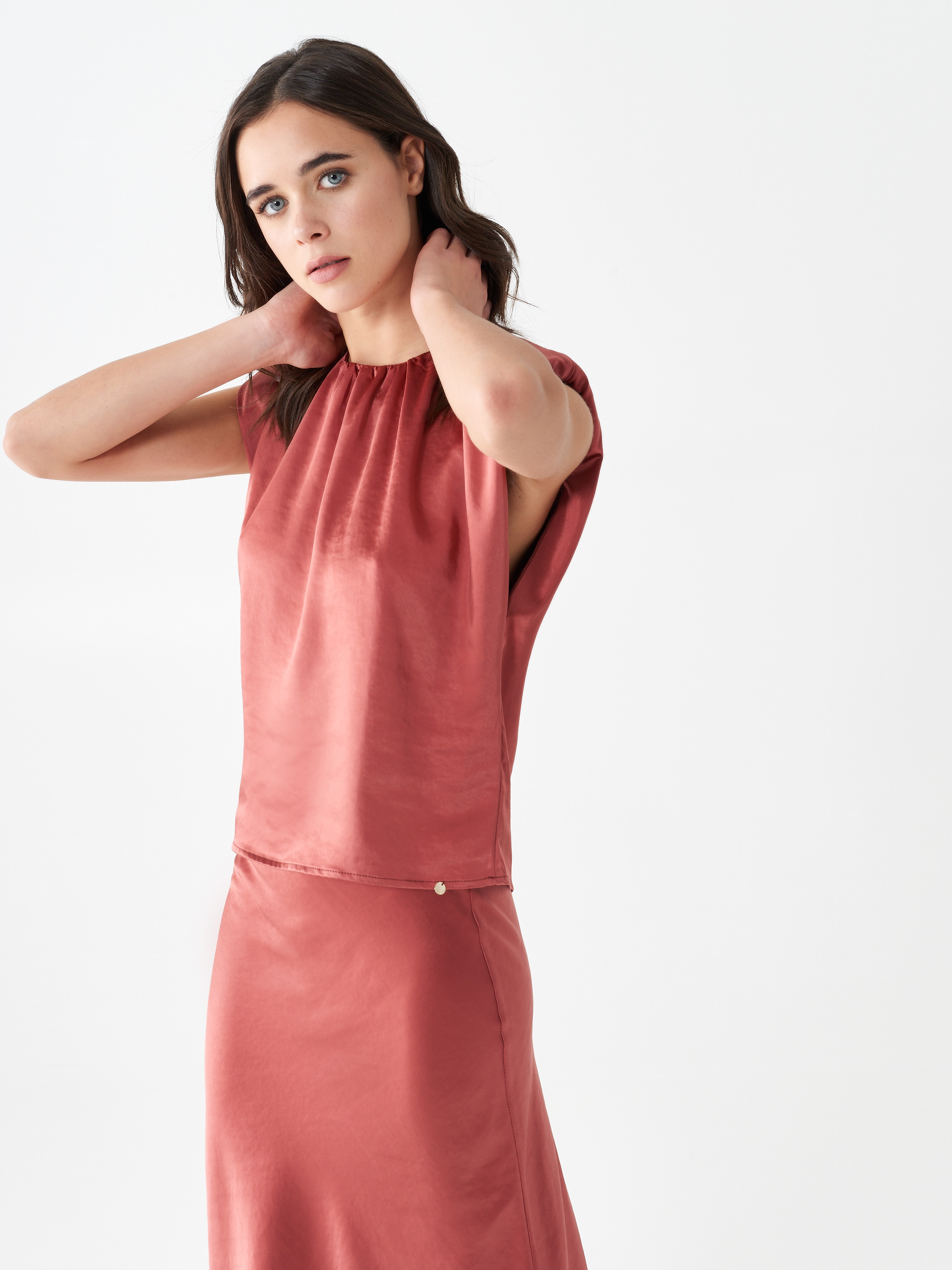satin t shirts