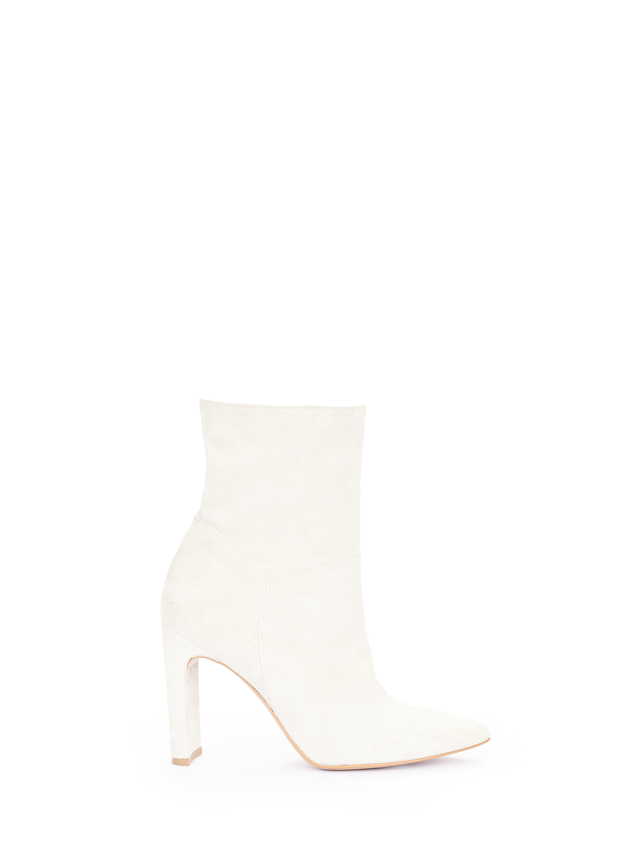 Heel Ankle Boots Beige Women Rinascimento Heel Ankle Boots Beige Women Rinascimento